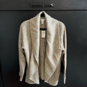 Chico's Cozy Tan Women's Cardigan
